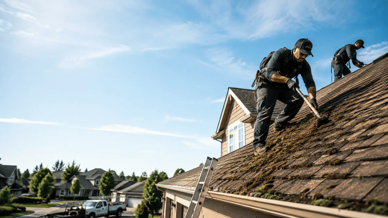 Roof Moss Removal in Phoenix, MD near me